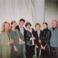 2005.10 モスクワバレエアカデミー前校長ゴロフキナよりレオノワ校長への移行の祝賀会にて~カプツォーワーボリショイバレエプリマ、リュドミラ・カレンチェンコ アカデミー教師、マイヨーロフーアカデミー副校長 他