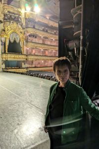 マリンスキー劇場の舞台袖で (2024/11)